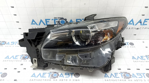 Mazda CX-9 16-23 LED headlight assembly, left, without Adaptive, sand