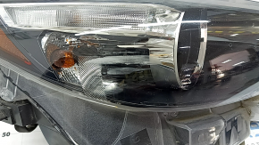 Mazda CX-9 16-23 right front headlight assembly LED without Adaptive, scratches, sand