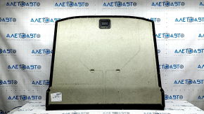 Ford Edge 15-24 black trunk floor with scratches on the handle