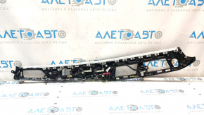 Right front panel trim for BMW 5 G30 17-20, wood grain, with backlight, backlight not working