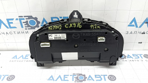 Mazda CX-9 16-18 instrument cluster, small display, 112k, scratches