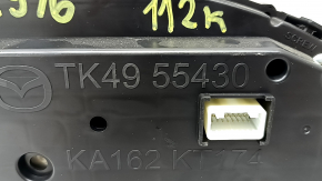 Mazda CX-9 16-18 instrument cluster, small display, 112k, scratches
