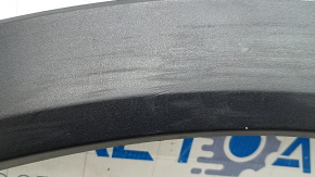 Mazda CX-9 16-23 rear right fender arch trim, broken fasteners, cracks in fasteners, scratches