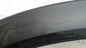 Mazda CX-9 16-23 rear right fender arch trim, broken fasteners, cracks in fasteners, scratches
