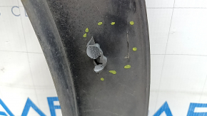 Mazda CX-9 16-23 rear right fender arch trim, broken fasteners, cracks in fasteners, scratches