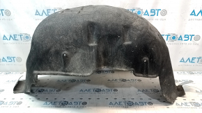 The rear left fender liner of a Nissan Pathfinder 13-18 is torn.