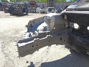 Front right quarter panel for Ford Fusion mk5 17-20 with bracket, on body, silver, dented pillar