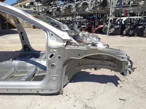 Front right quarter panel for Ford Fusion mk5 17-20 with bracket, on body, silver, dented pillar