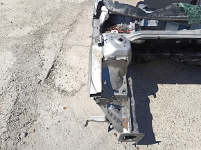 Front right quarter panel for Ford Fusion mk5 17-20 with bracket, on body, silver, dented pillar