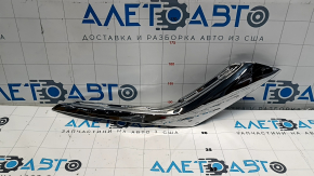 Front bumper molding, chrome, lower right, Mitsubishi Outlander 16-22 rest.