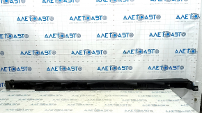 Left door sill trim with seal for Mazda CX-9 16-23, structure, scratches, dented, broken fasteners, worn