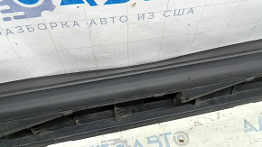 Left door sill trim with seal for Mazda CX-9 16-23, structure, scratches, dented, broken fasteners, worn