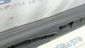 Left door sill trim with seal for Mazda CX-9 16-23, structure, scratches, dented, broken fasteners, worn