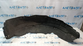 The rear right fender liner of a Lexus RX350 RX450h 10-15 has a broken fastener.