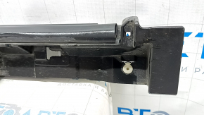 Left side door sill trim with seal for Mazda CX-9 16-23, structure, scratches, dented, broken fasteners