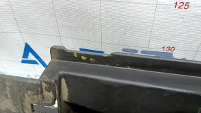 Left door sill trim with seal for Mazda CX-9 16-23, structure, scratches, dented, broken fasteners, worn