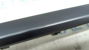 Right front panel trim with deflectors for Mazda CX-9 16-23, gray with chrome, scratches