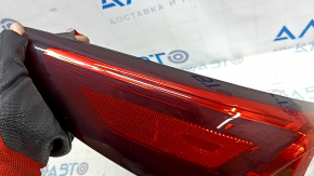 Mazda CX-9 16-23 left outer fender light, no wiring, missing fragment, broken fasteners, broken housing, scratches