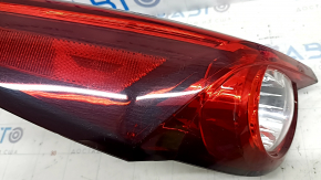 Mazda CX-9 16-23 left outer fender light, no wiring, missing fragment, broken fasteners, broken housing, scratches