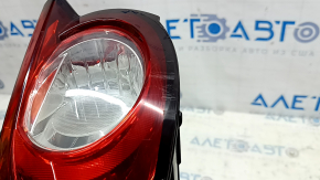 Mazda CX-9 16-23 left outer fender light, no wiring, missing fragment, broken fasteners, broken housing, scratches