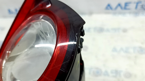 Mazda CX-9 16-23 left outer fender light, no wiring, missing fragment, broken fasteners, broken housing, scratches
