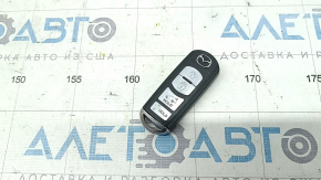 Mazda CX-9 16-20 smart key, 4 buttons, chrome chip, scratches