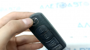 Mazda CX-9 16-20 smart key, 4 buttons, chrome chip, scratches