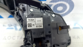 The steering wheel controls on the Mazda CX-9 16-21 are peeling off the chrome, scratches on the chrome
