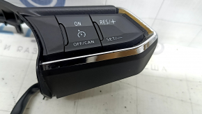 The steering wheel controls on the Mazda CX-9 16-21 are peeling off the chrome, scratches on the chrome