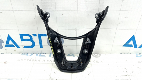 Mazda CX-9 16-23 steering wheel trim, chrome chipped, scratches on chrome