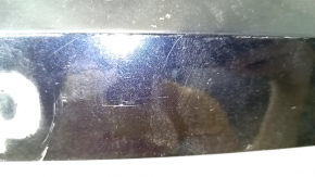 Jeep Compass 11-15 trunk door molding without chrome with license plate light and handle, scratches