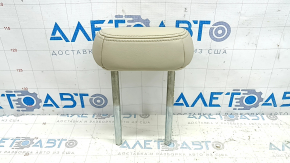 Rear center headrest, 2nd row, Mazda CX-9 16-23, beige leather, scratched