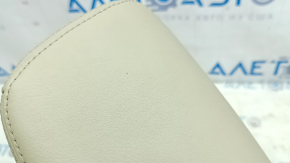Rear center headrest, 2nd row, Mazda CX-9 16-23, beige leather, scratched
