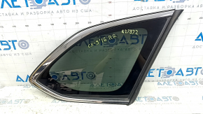 Mazda CX-9 16-23 chrome rear right window with scratches on the chrome