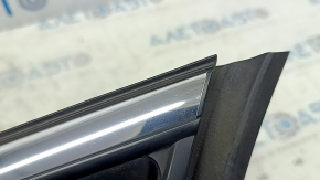 Mazda CX-9 16-23 chrome rear right window with scratches on the chrome