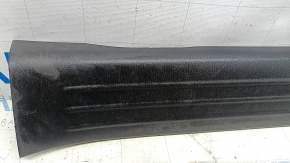 Mazda CX-9 16-23 black rear left door sill trim, scratches