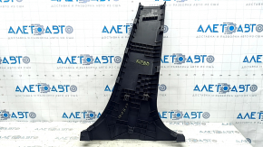 Mazda CX-9 16-23 black center pillar trim, scratches, left lower