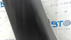 Mazda CX-9 16-23 black center pillar trim, scratches, left lower