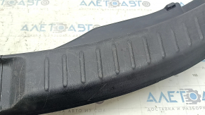 Mazda CX-9 16-17 trunk opening trim, black, scratches, broken fastener, worn