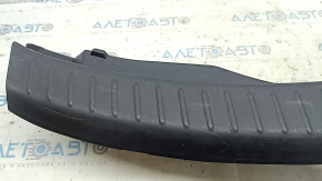 Mazda CX-9 16-17 trunk opening trim, black, scratches, broken fastener, worn
