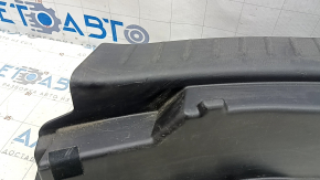 Mazda CX-9 16-17 trunk opening trim, black, scratches, broken fastener, worn