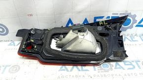 Left inner trunk lid light Mazda CX-9 16-23 scratches, broken housing, cracks in the seal, broken mount