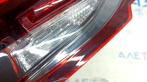 Left inner trunk lid light Mazda CX-9 16-23 scratches, broken housing, cracks in the seal, broken mount