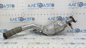 Mitsubishi Outlander 22-25 2.5 catalytic converter exhaust pipe water contact