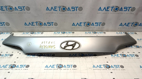 Hyundai Santa FE Sport 13-18 trunk door molding without emblem, broken fasteners