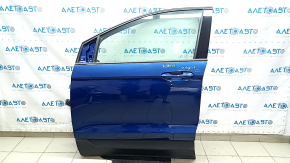 Ford Edge 15-24 blue B3 front left door assembly, keyless