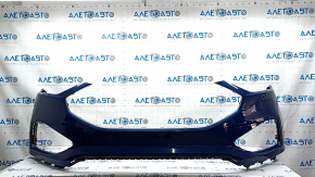 Front bumper, bare, 19-24 Ford Edge, without parking sensors, blue