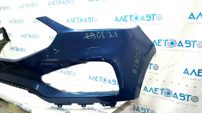 Front bumper, bare, 19-24 Ford Edge, without parking sensors, blue