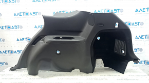 Right arch trim for Mazda CX-9 16-17 without speaker, black, scratches, broken fastener