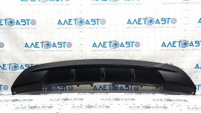Ford Edge 19-24 rear bumper lip trim, black, without towbar, worn